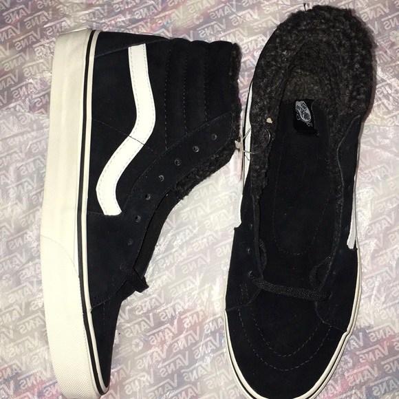 vans pig suede black